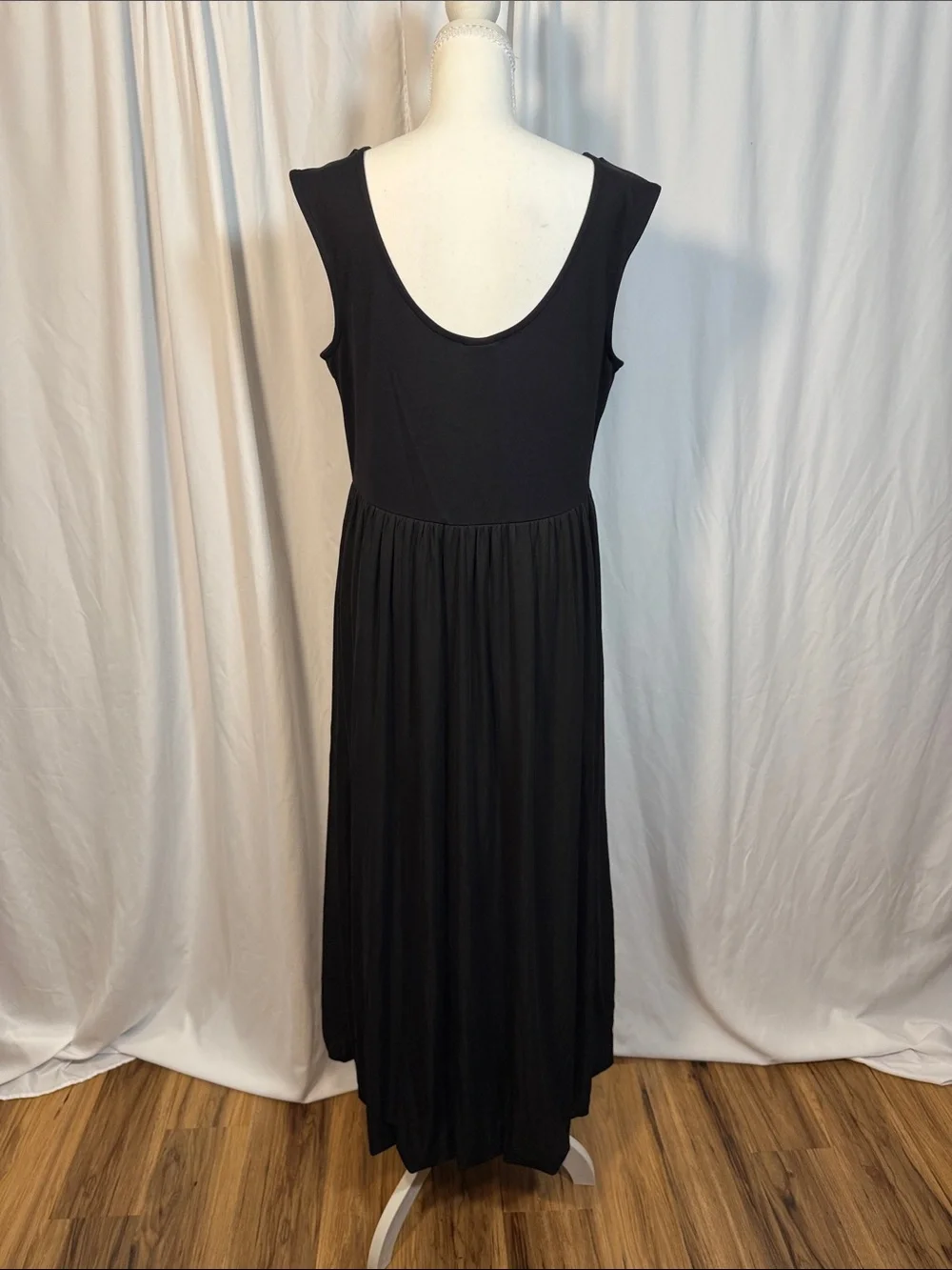 a new day Black Sleeveless Maxi Dress